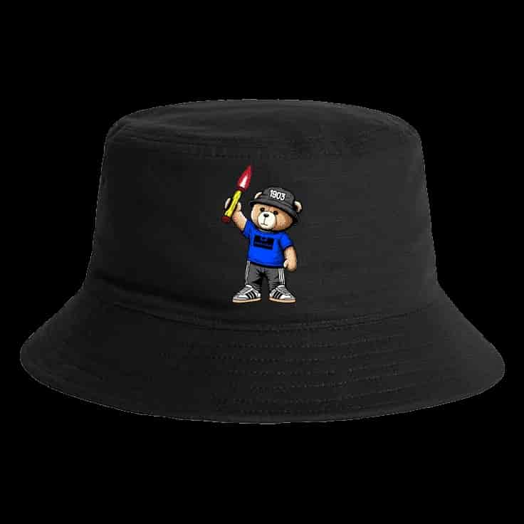 Saarbrücken 1903 bear Bucket Hat