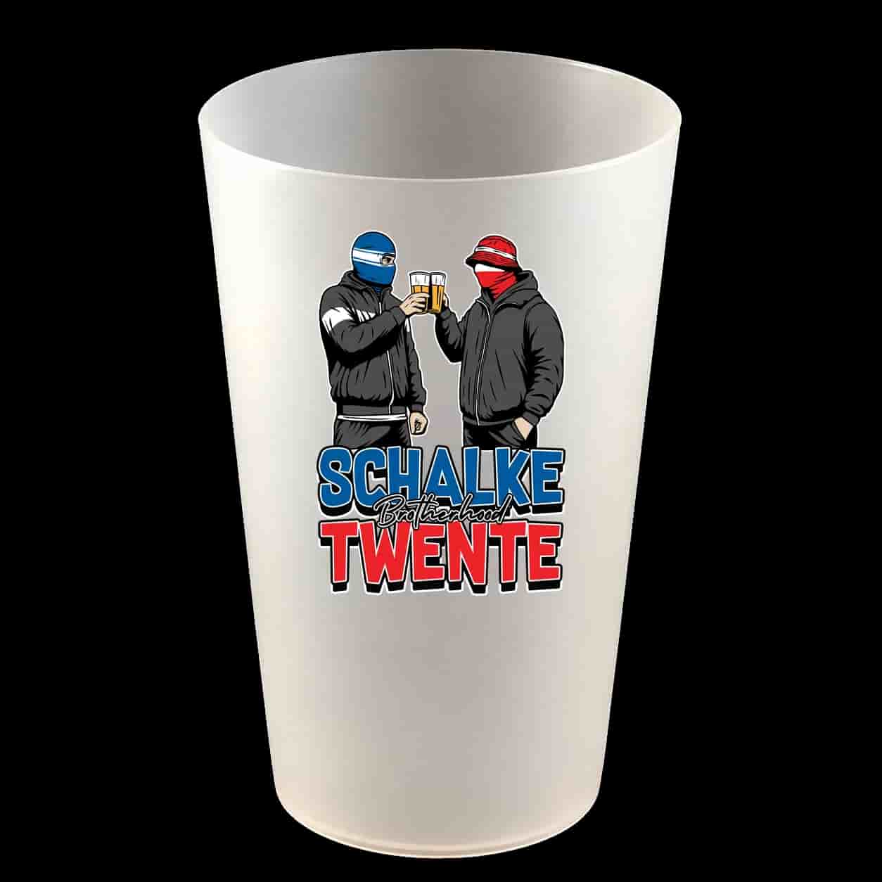 Schalke Brotherhood Twente Hartbecher