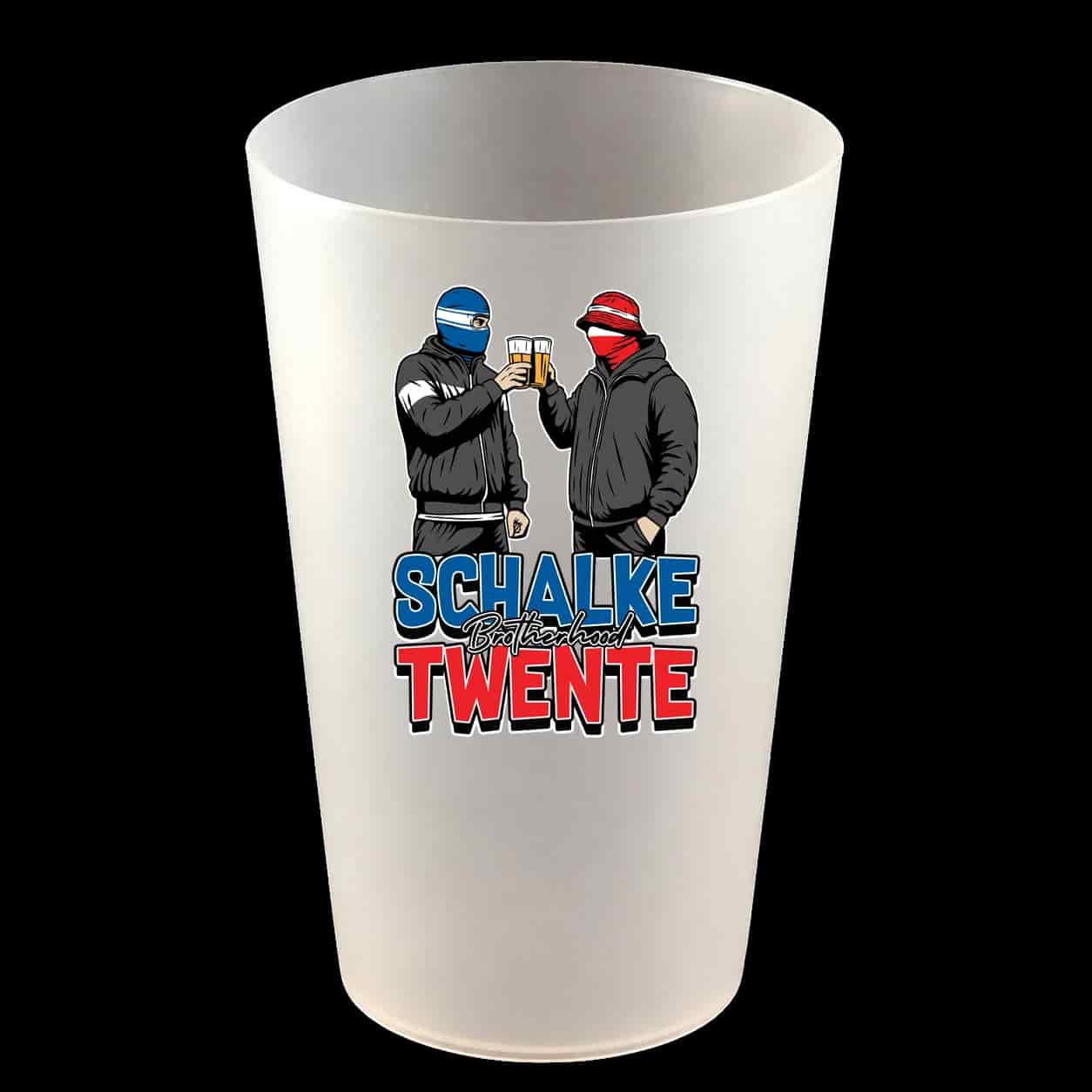 Schalke Brotherhood Twente Hartbecher