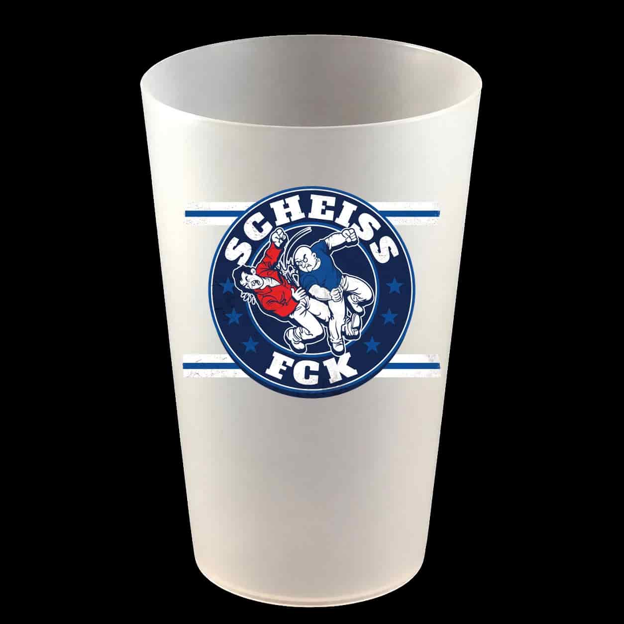 scheiss fck Hartbecher