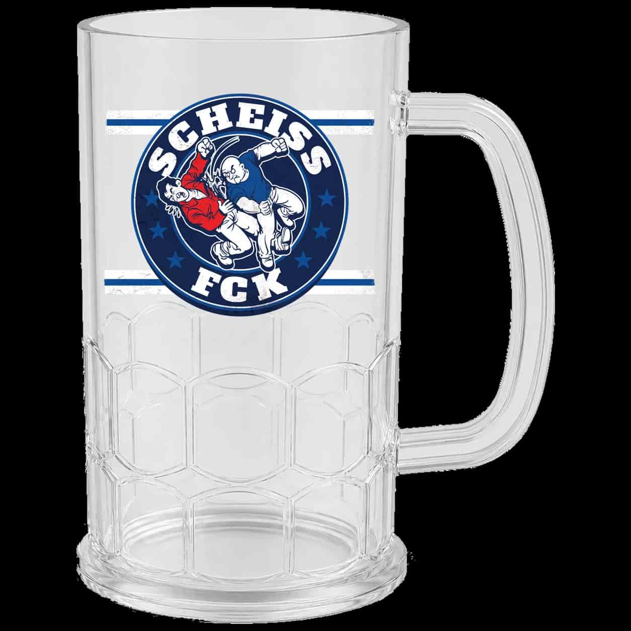 scheiss fck Bierkrug