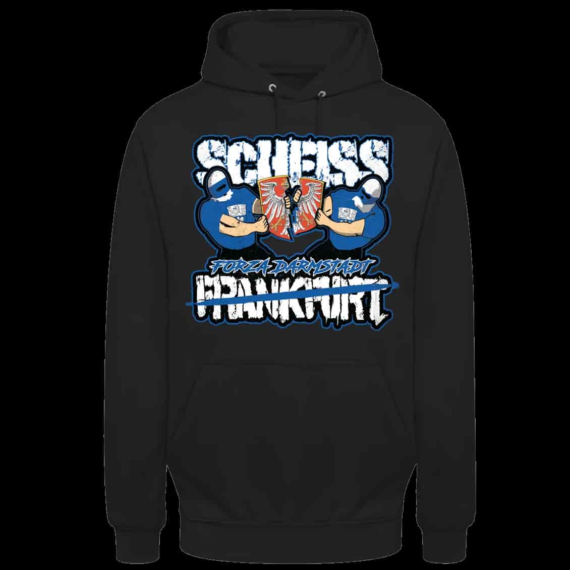Scheiss frankfurt Hoodie