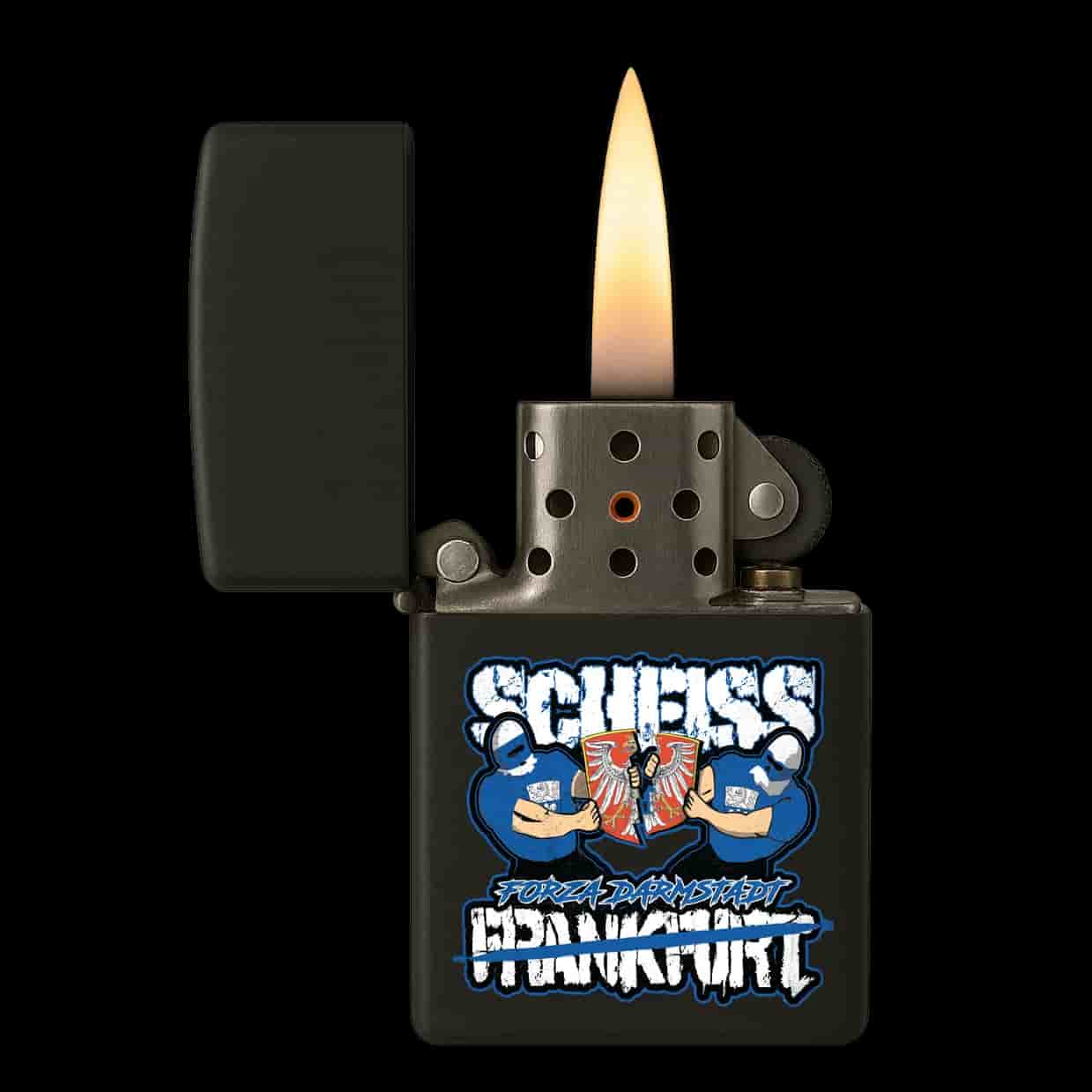Scheiss frankfurt Feuerzeug