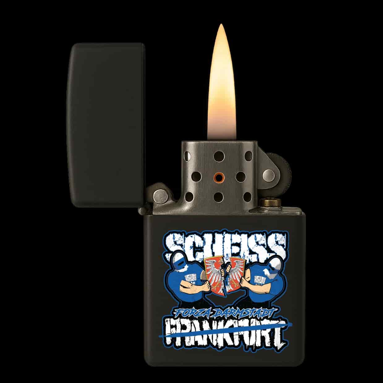 Scheiss frankfurt Feuerzeug