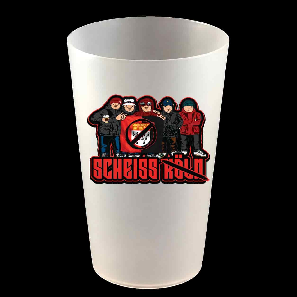 Scheiss Köln Hartbecher
