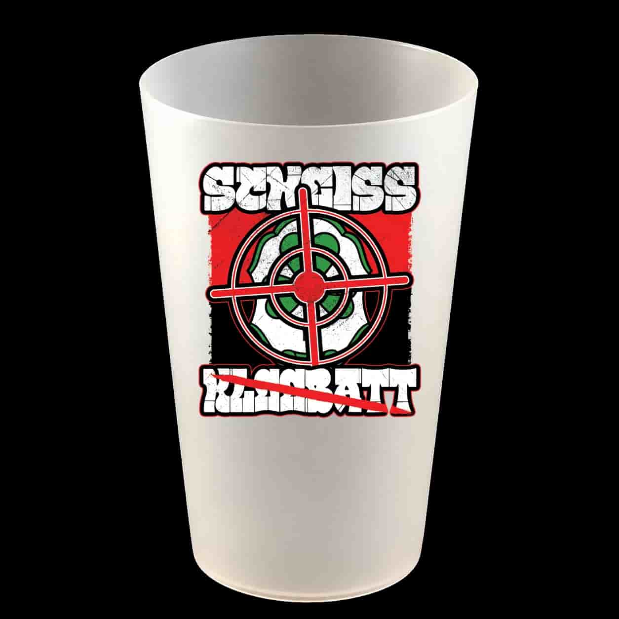Scheiss kleebatt Hartbecher