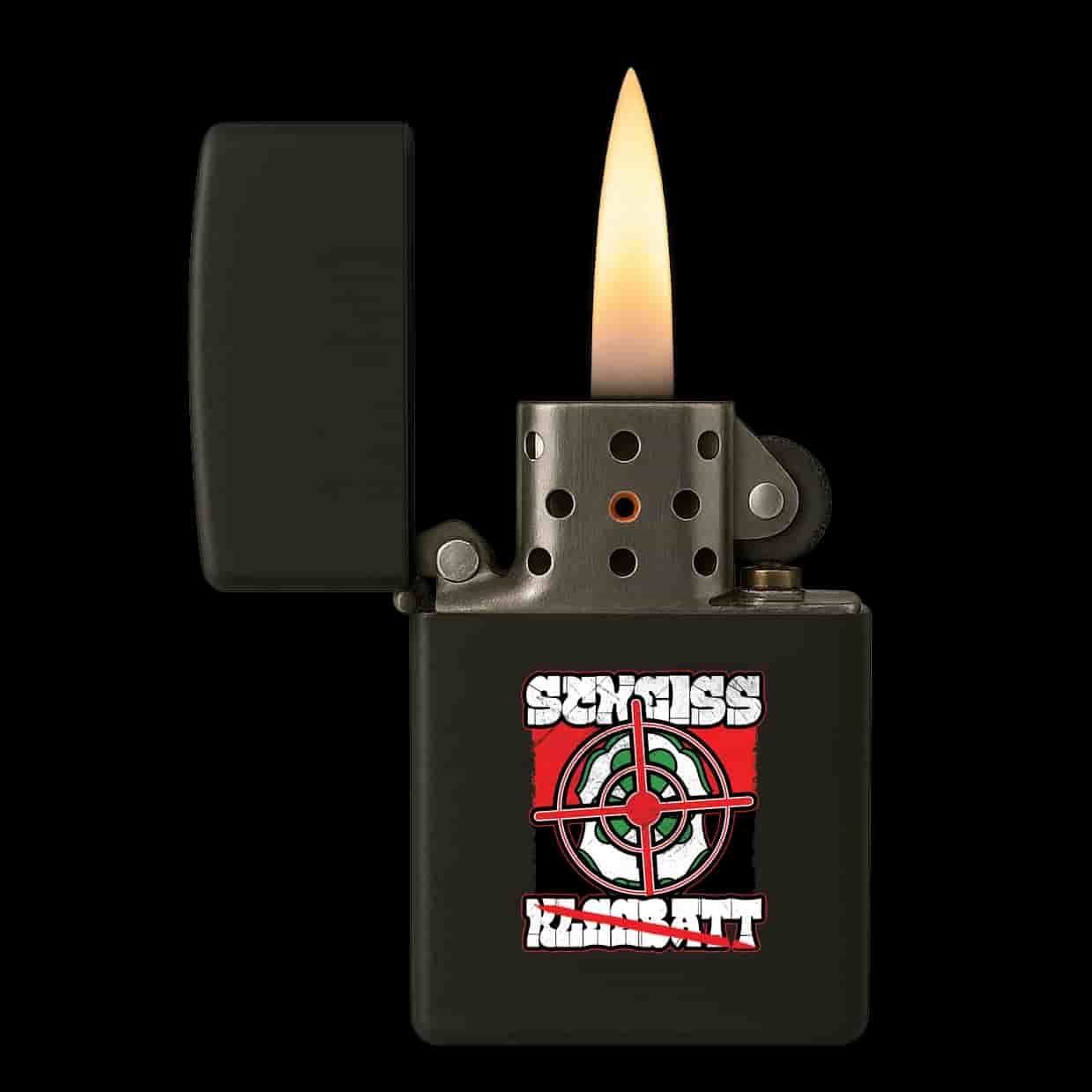 Scheiss kleebatt Feuerzeug