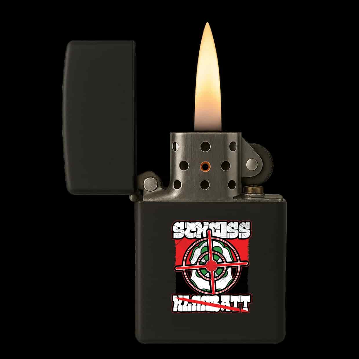 Scheiss kleebatt Feuerzeug