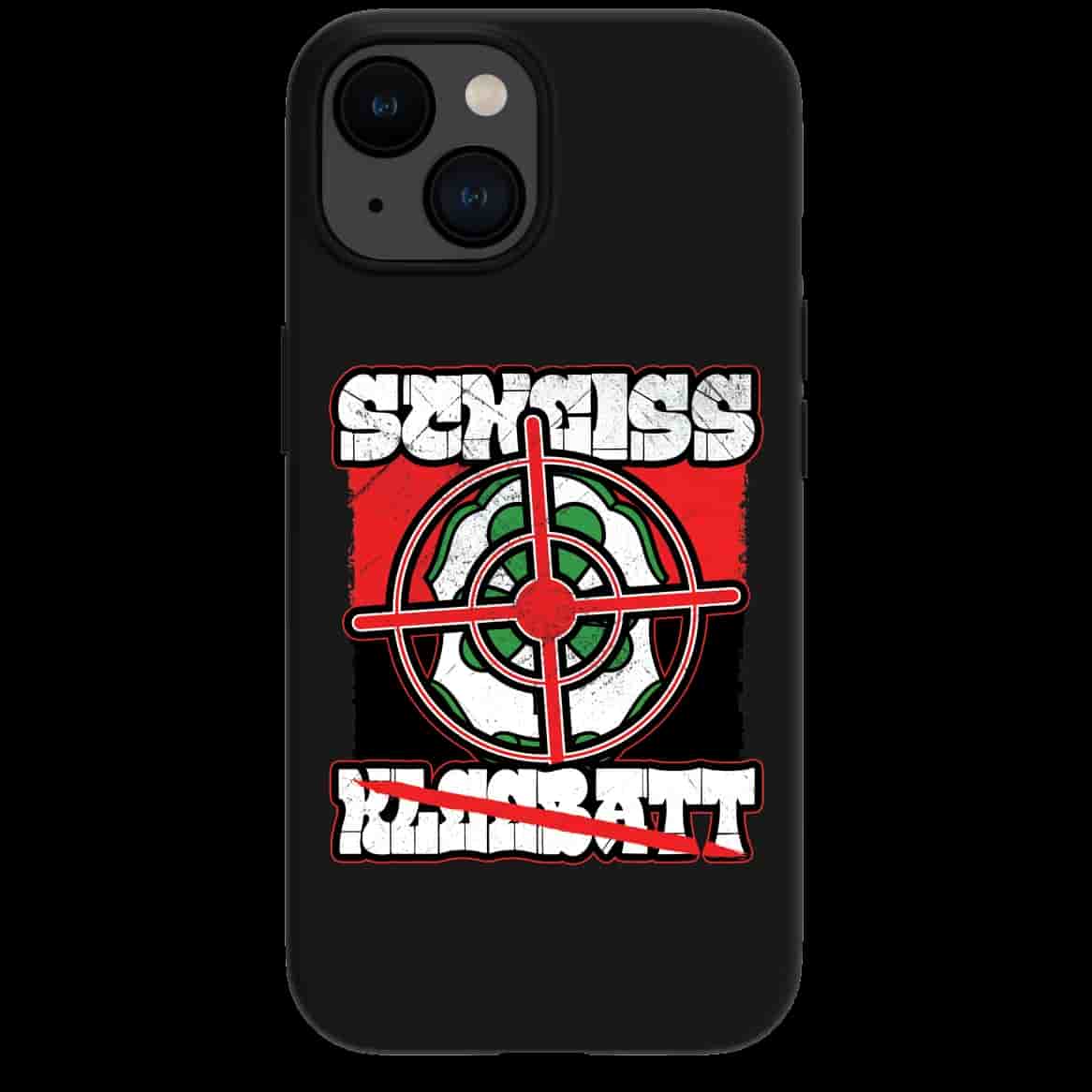 Scheiss kleebatt iPhone-Hülle