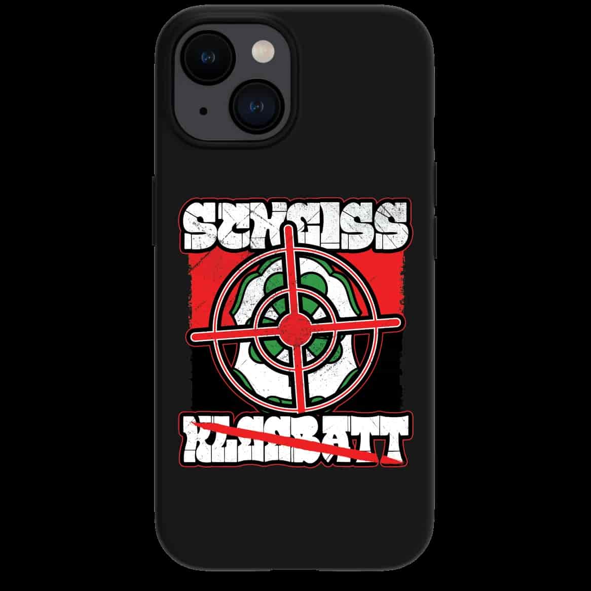Scheiss kleebatt iPhone-Hülle