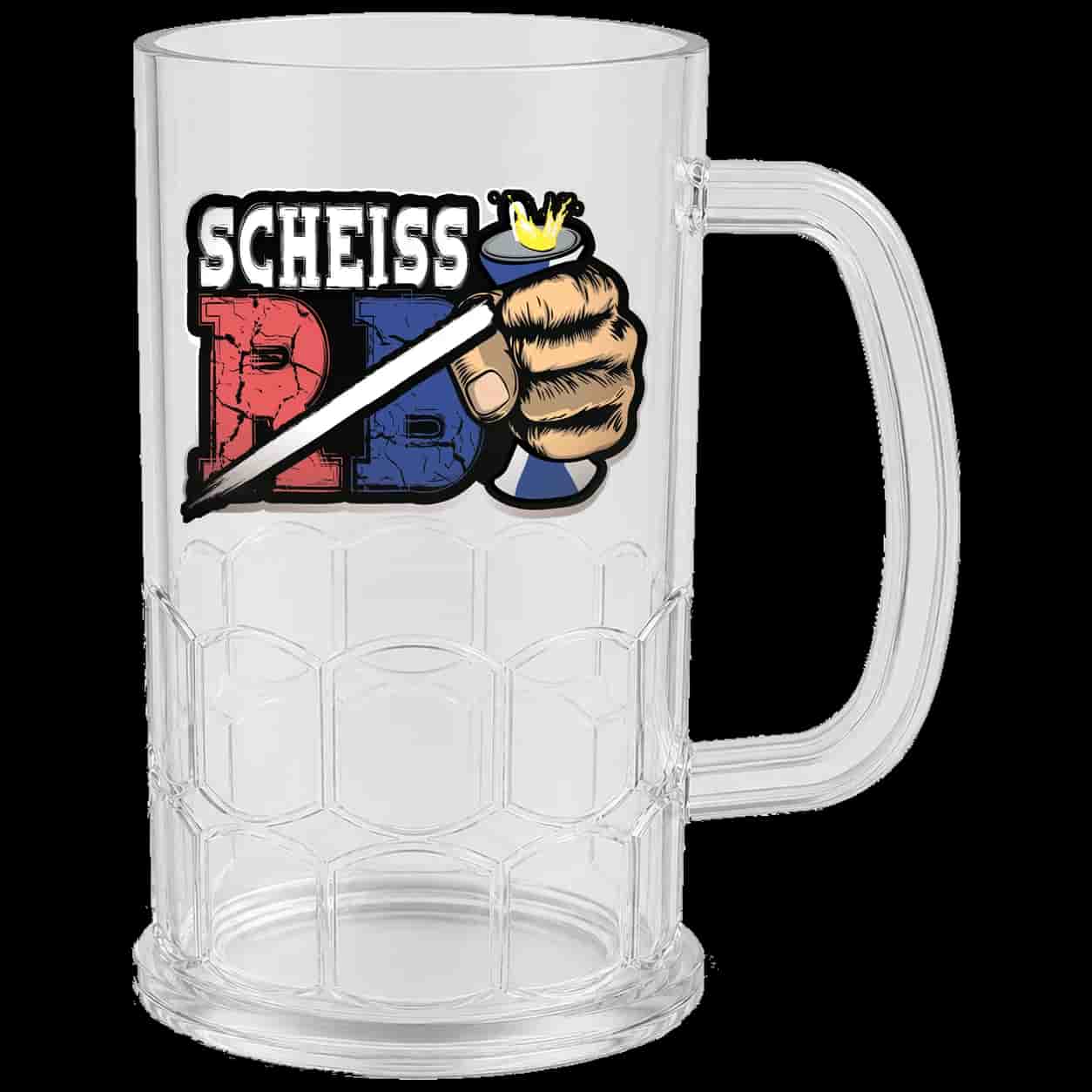 Scheiss RB Bierkrug