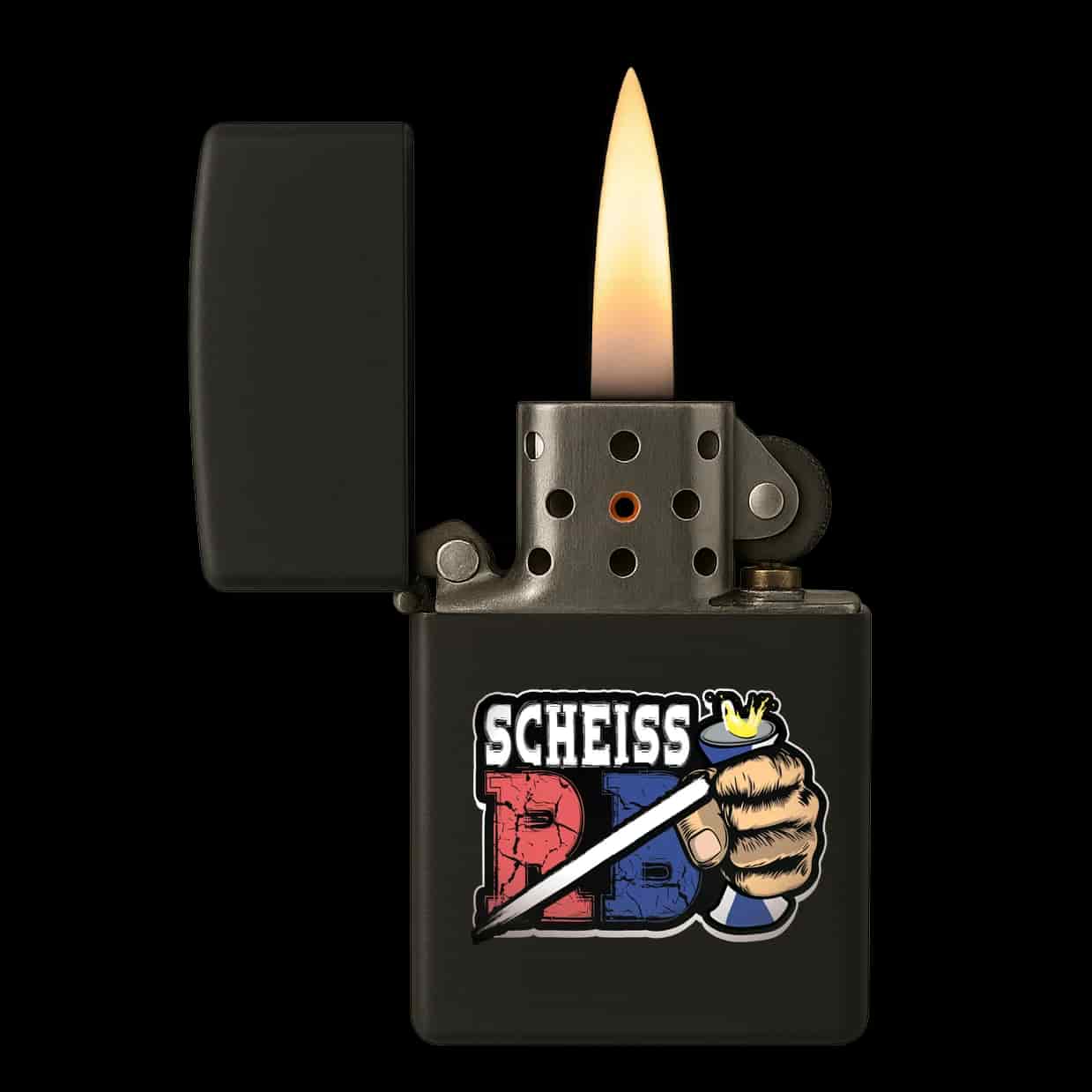 Scheiss RB Feuerzeug