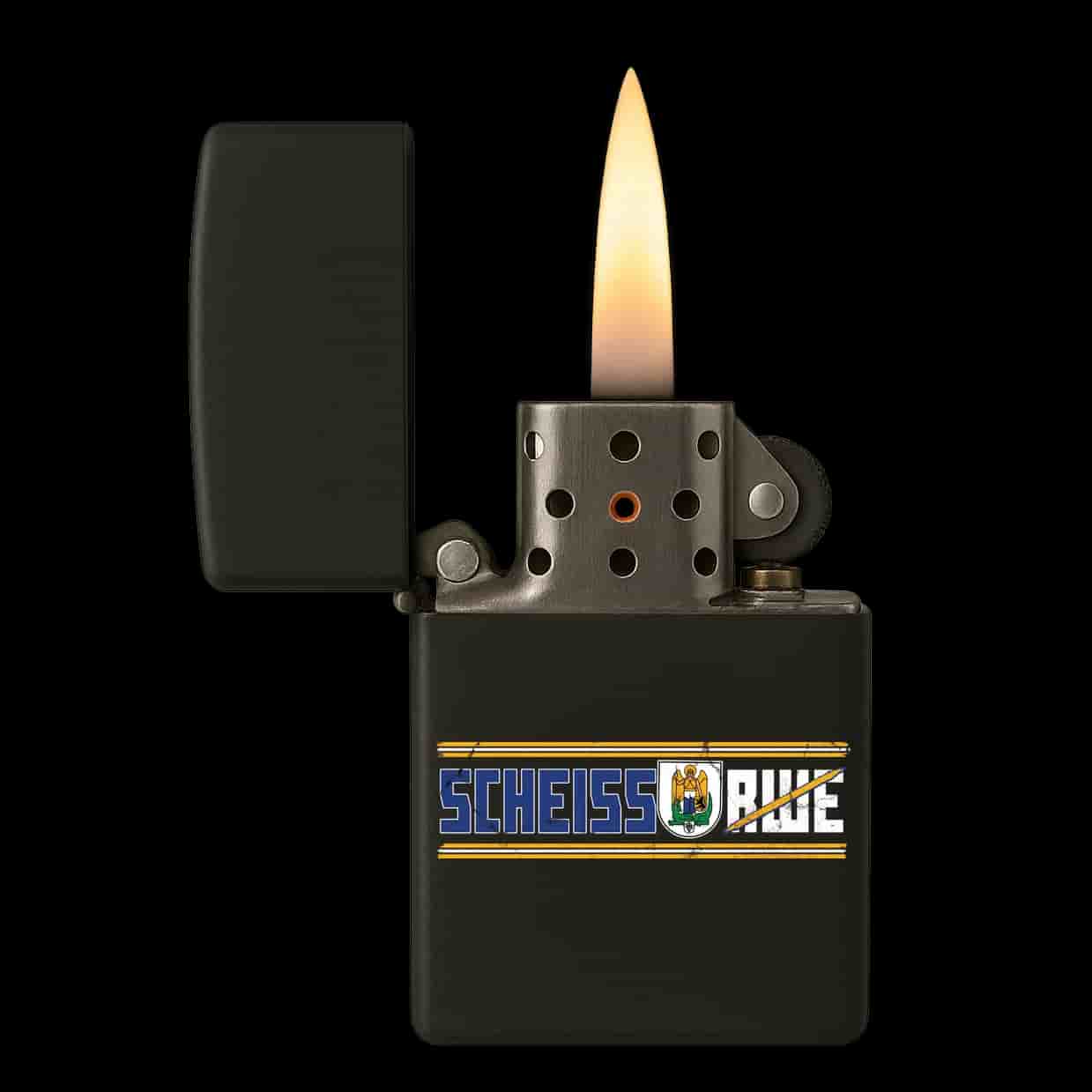 Scheiss RWE Feuerzeug