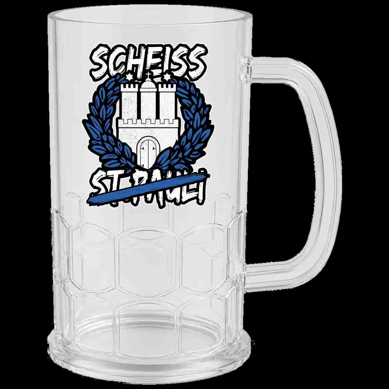 Scheiss St Pauli Bierkrug