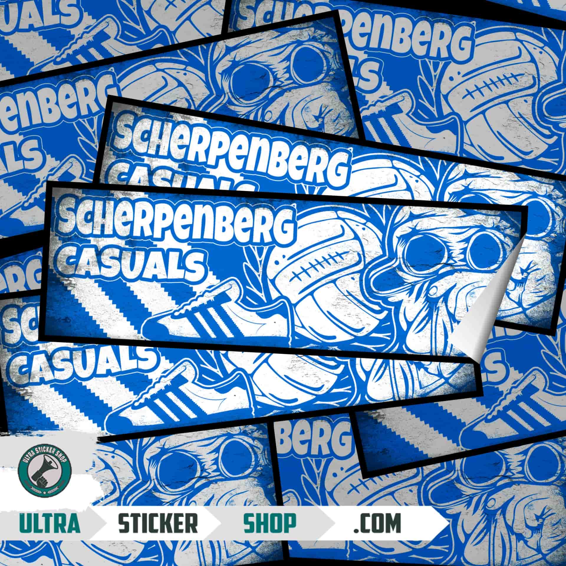 Scherpenberg casuals Aufkleber