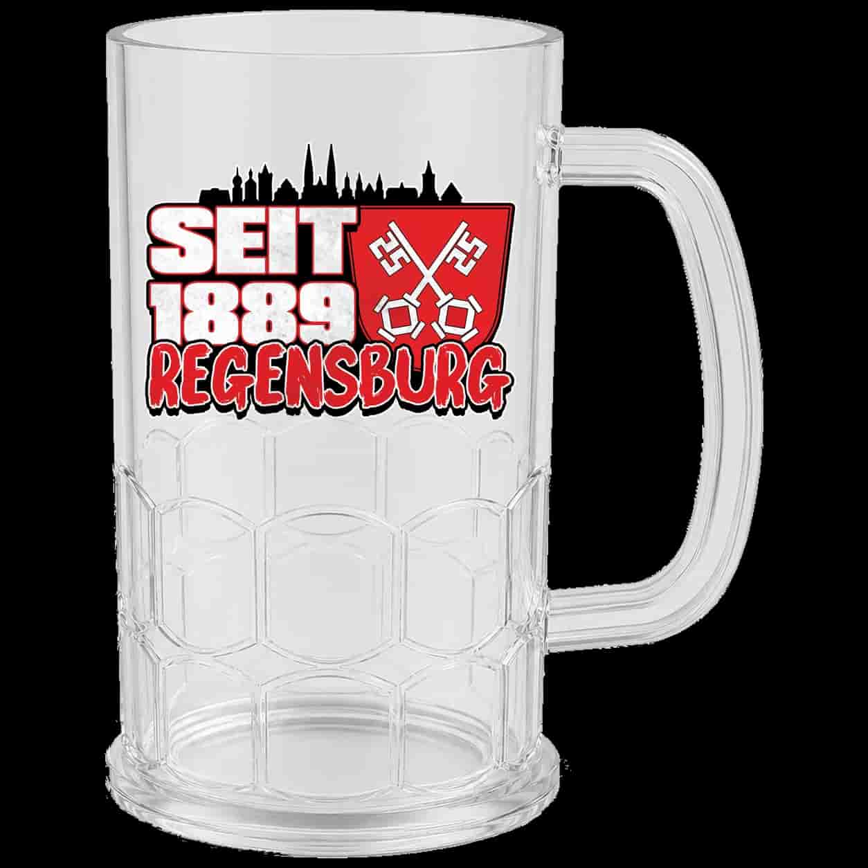 Seit 1889 regensburg Bierkrug