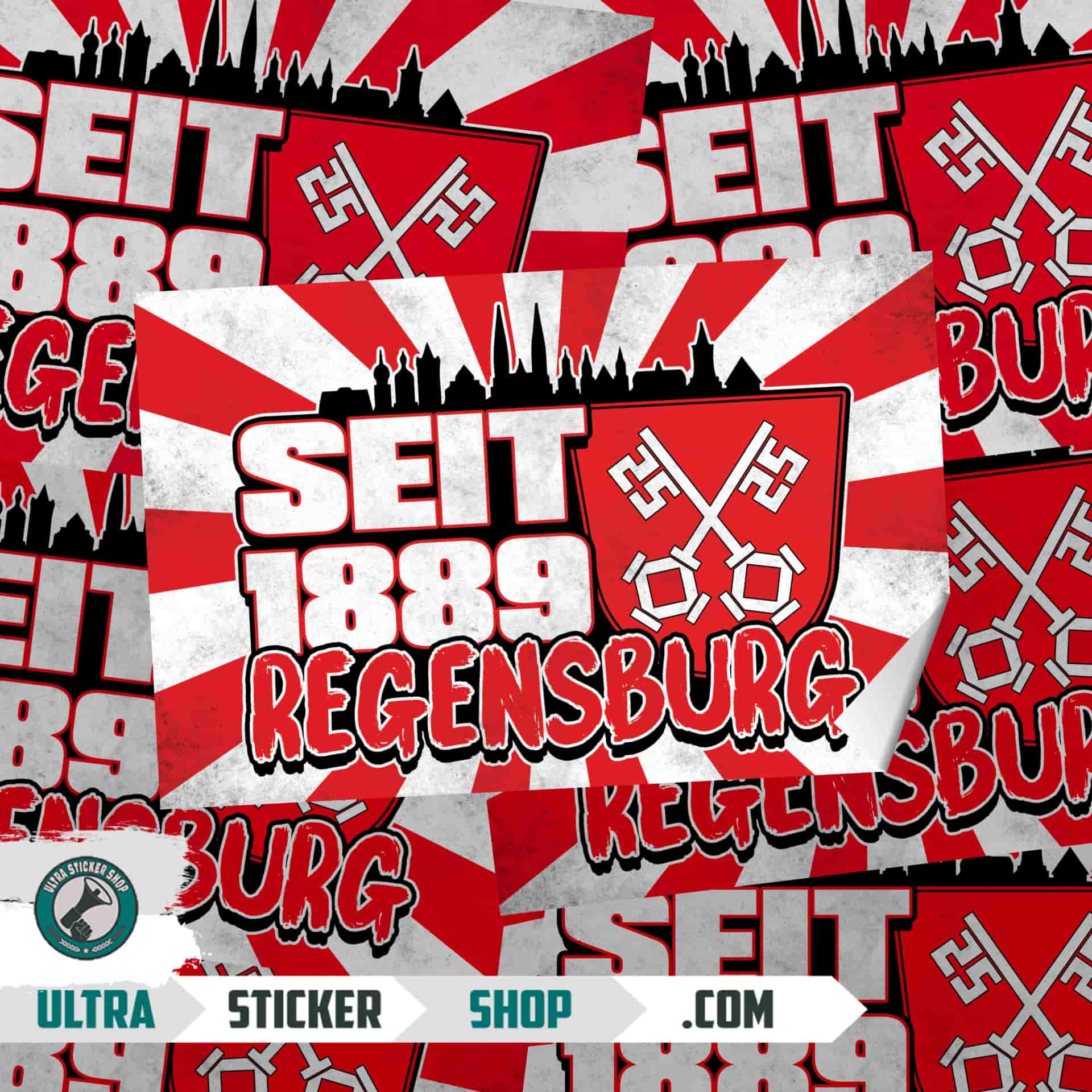 Seit 1889 regensburg Aufkleber