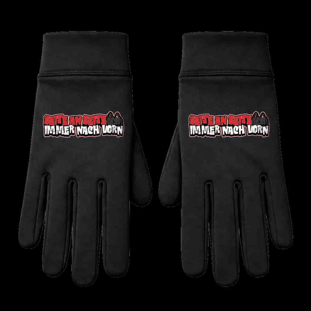 seite an Seite immer nach vorn Handschuhe