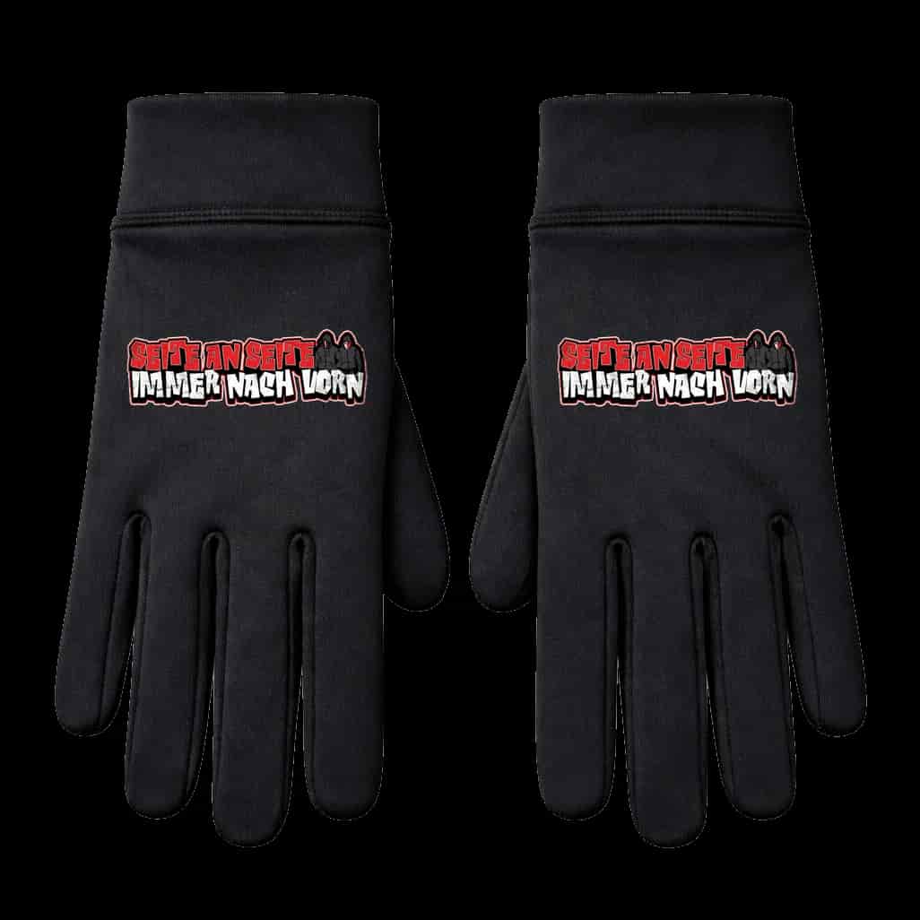seite an Seite immer nach vorn Handschuhe