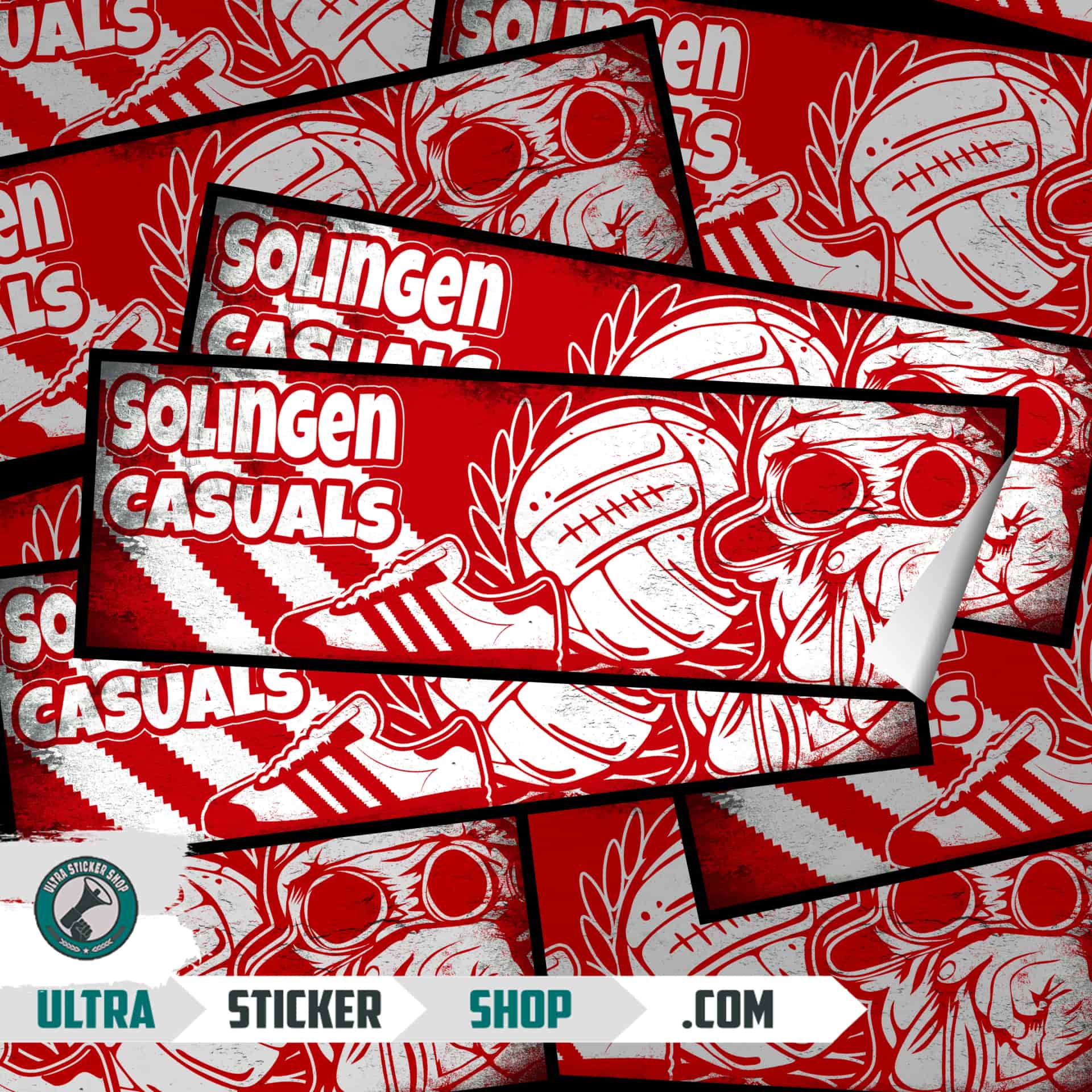 Solingen casuals Aufkleber