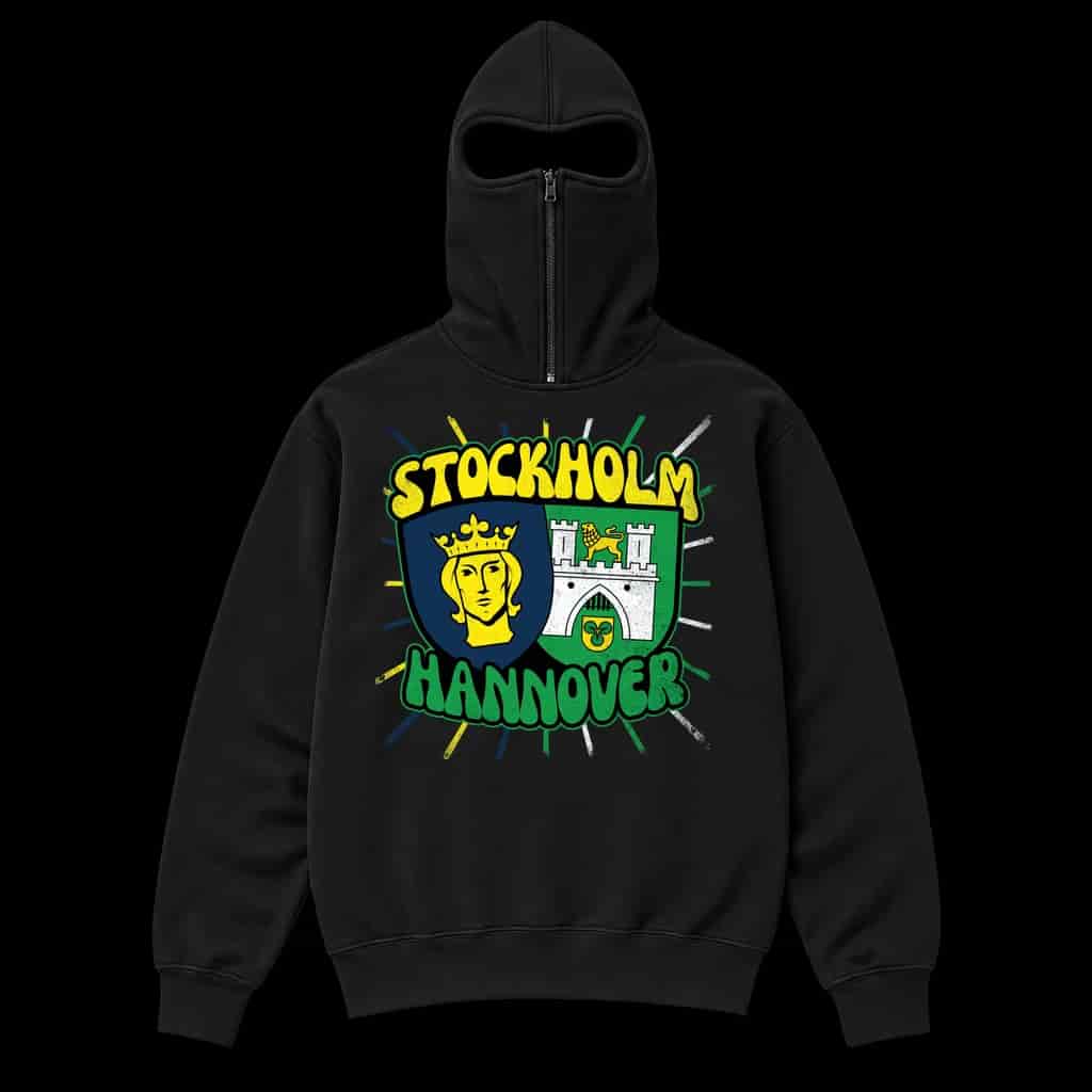Stockholm X Hannover Ninja Kapuzenpullover