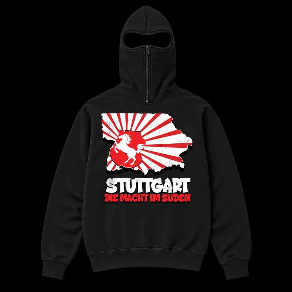 Stuttgart die macht im süden Ninja Kapuzenpullover