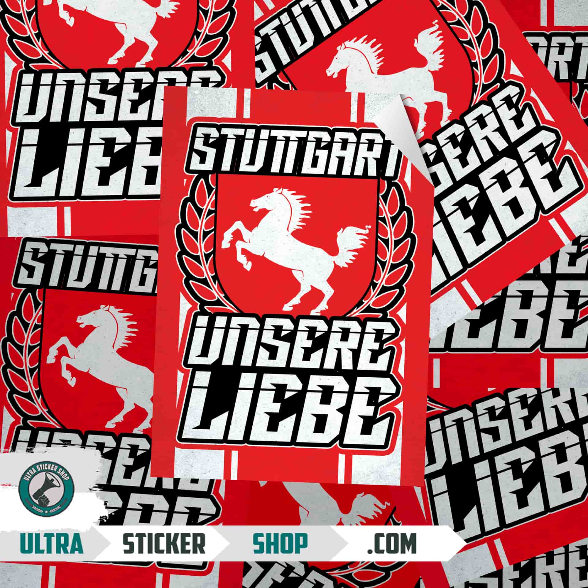Stuttgart unsere liebe Aufkleber
