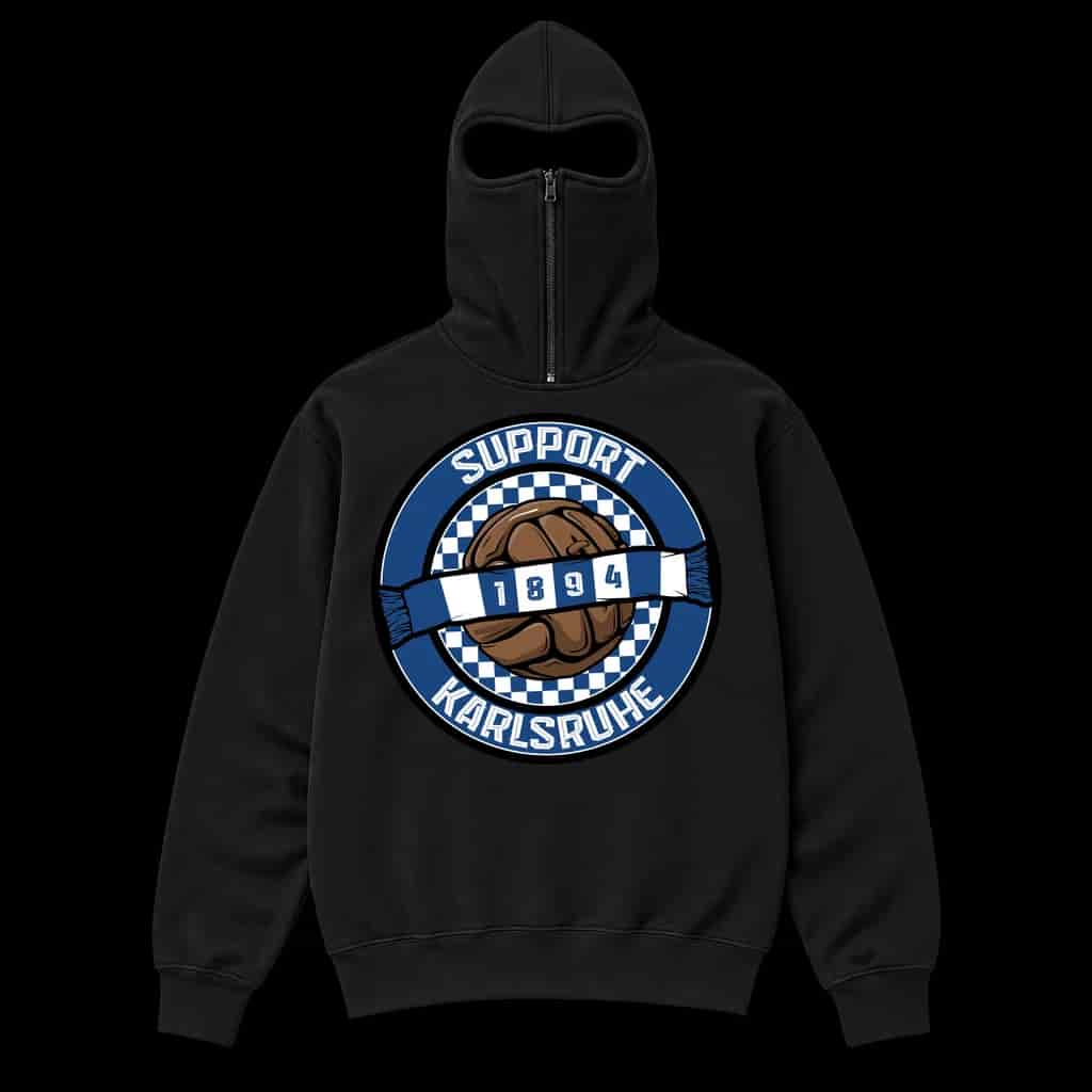 Support Karlsruhe Ninja Kapuzenpullover