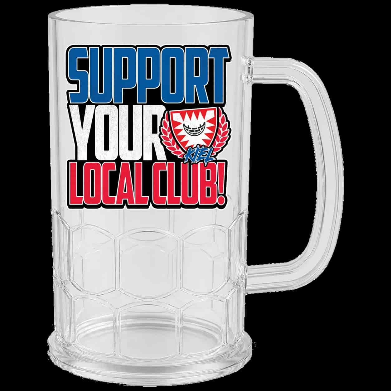 Support your local club (Kiel) Bierkrug