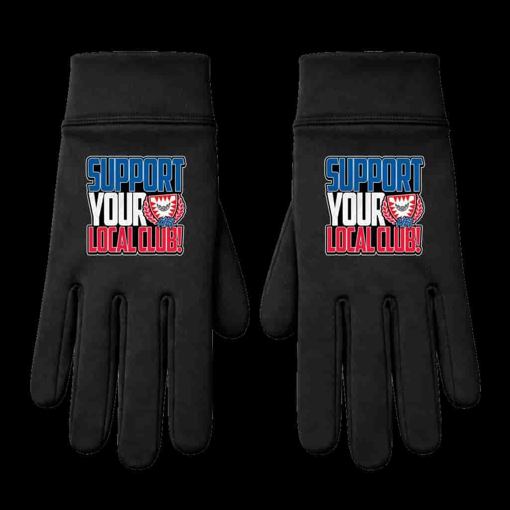 Support your local club (Kiel) Handschuhe