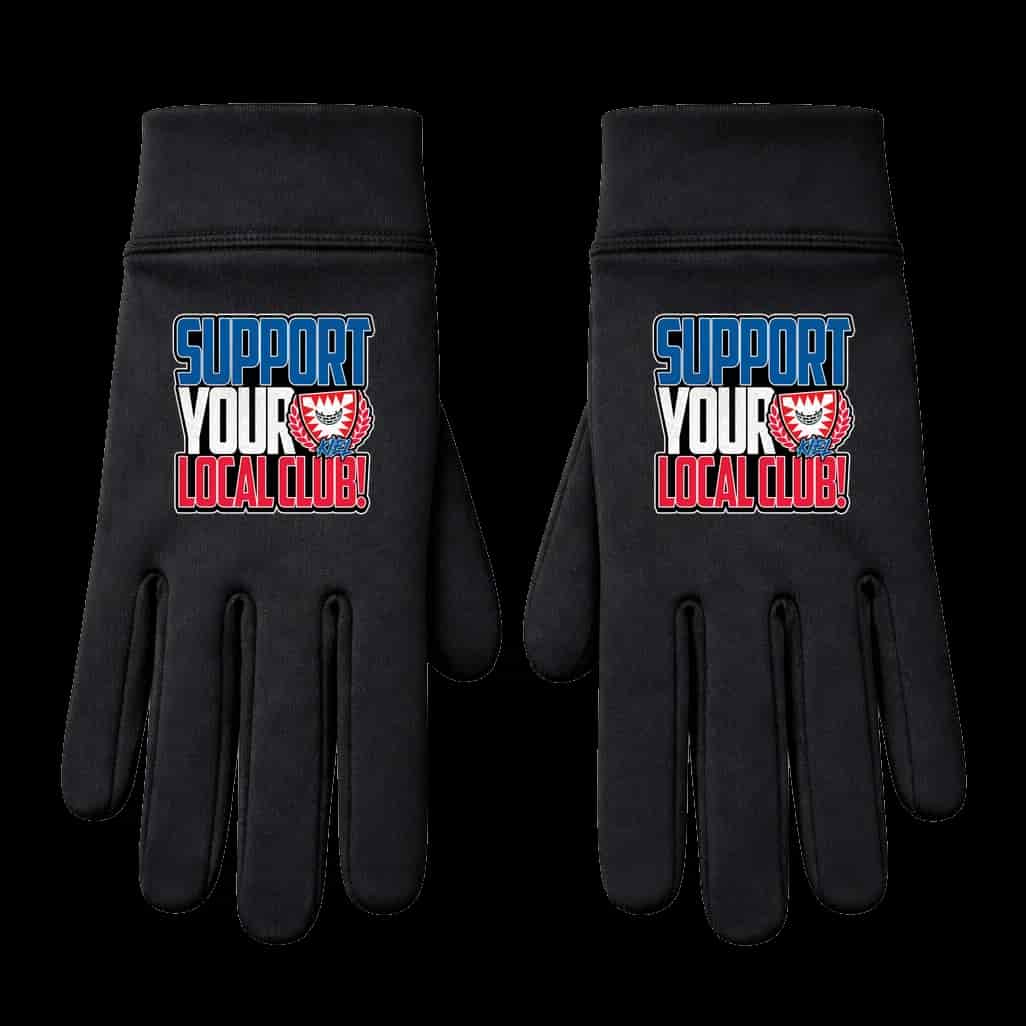 Support your local club (Kiel) Handschuhe
