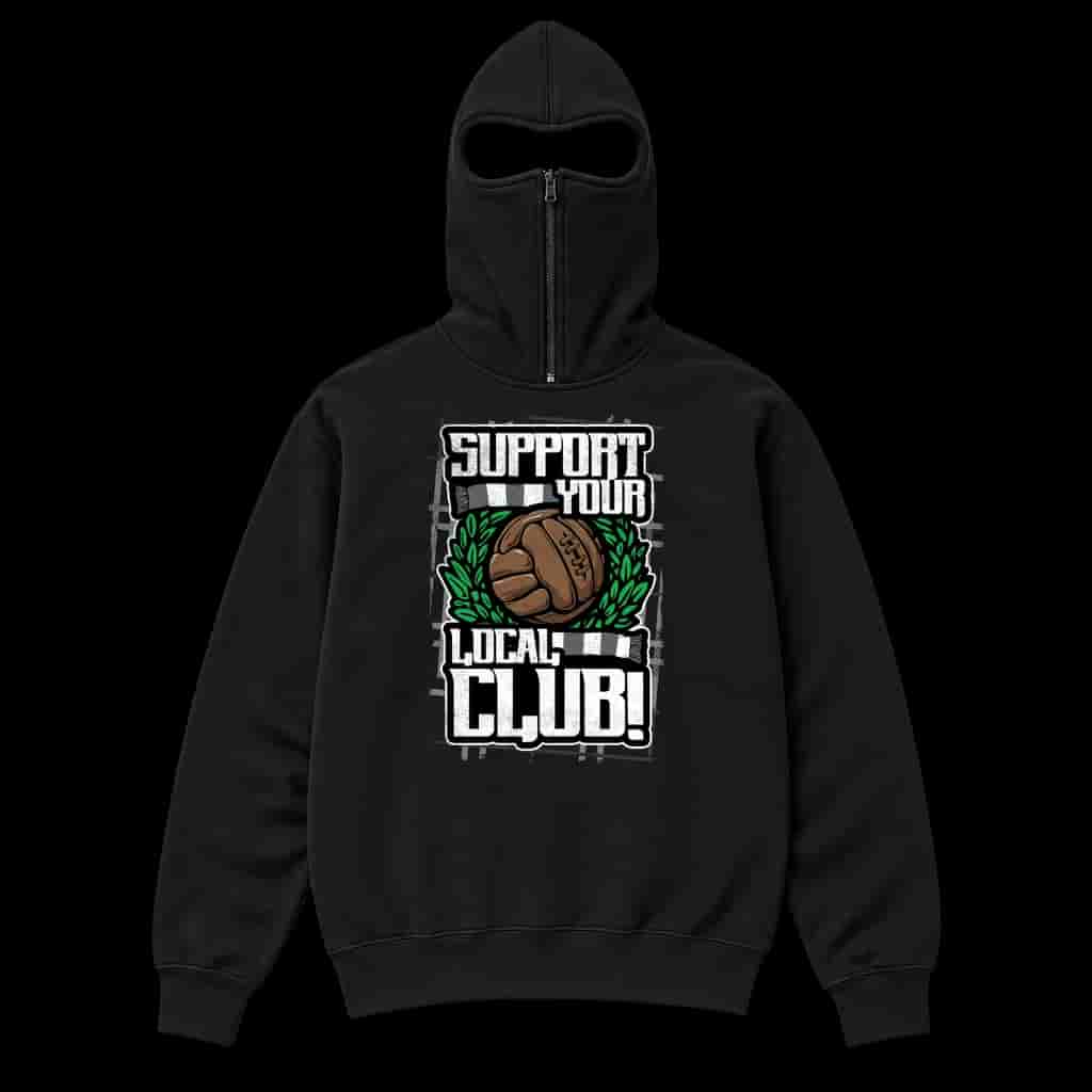 Support Your local football team! Ninja Kapuzenpullover