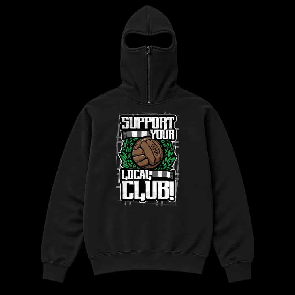 Support Your local football team! Ninja Kapuzenpullover