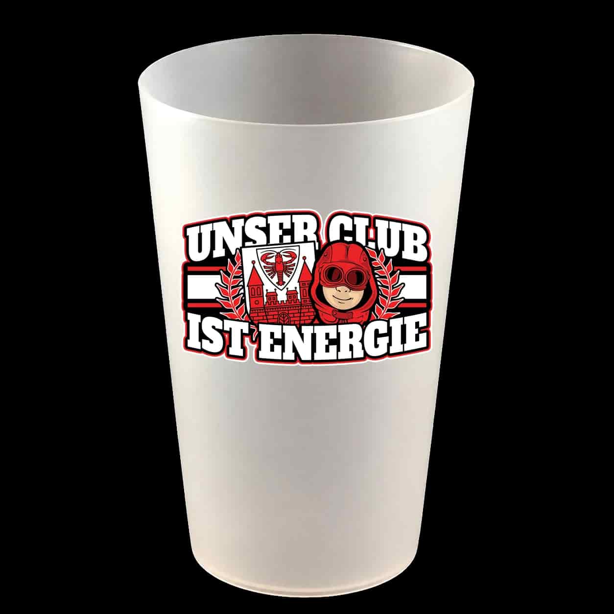 Unser Club ist Energie Hartbecher