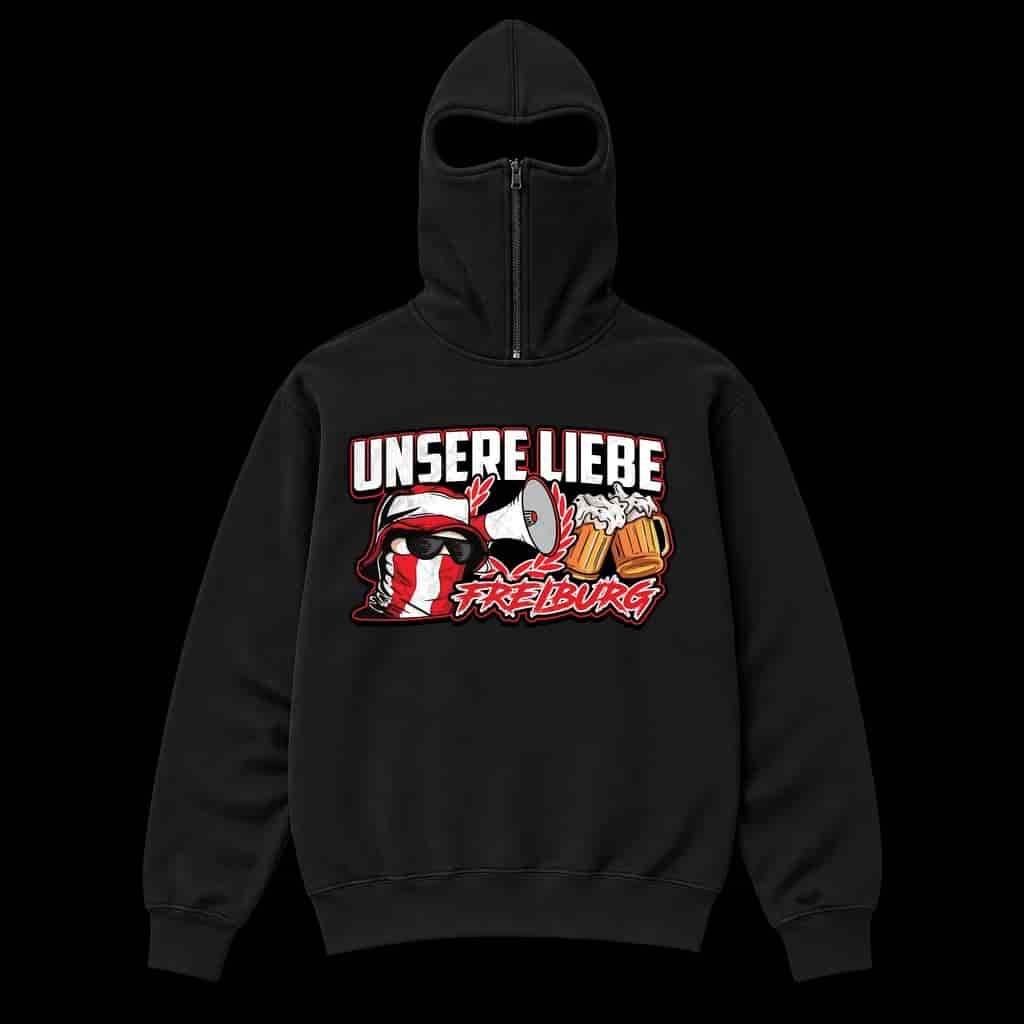 Unsere liebe Freiburg Ninja Kapuzenpullover