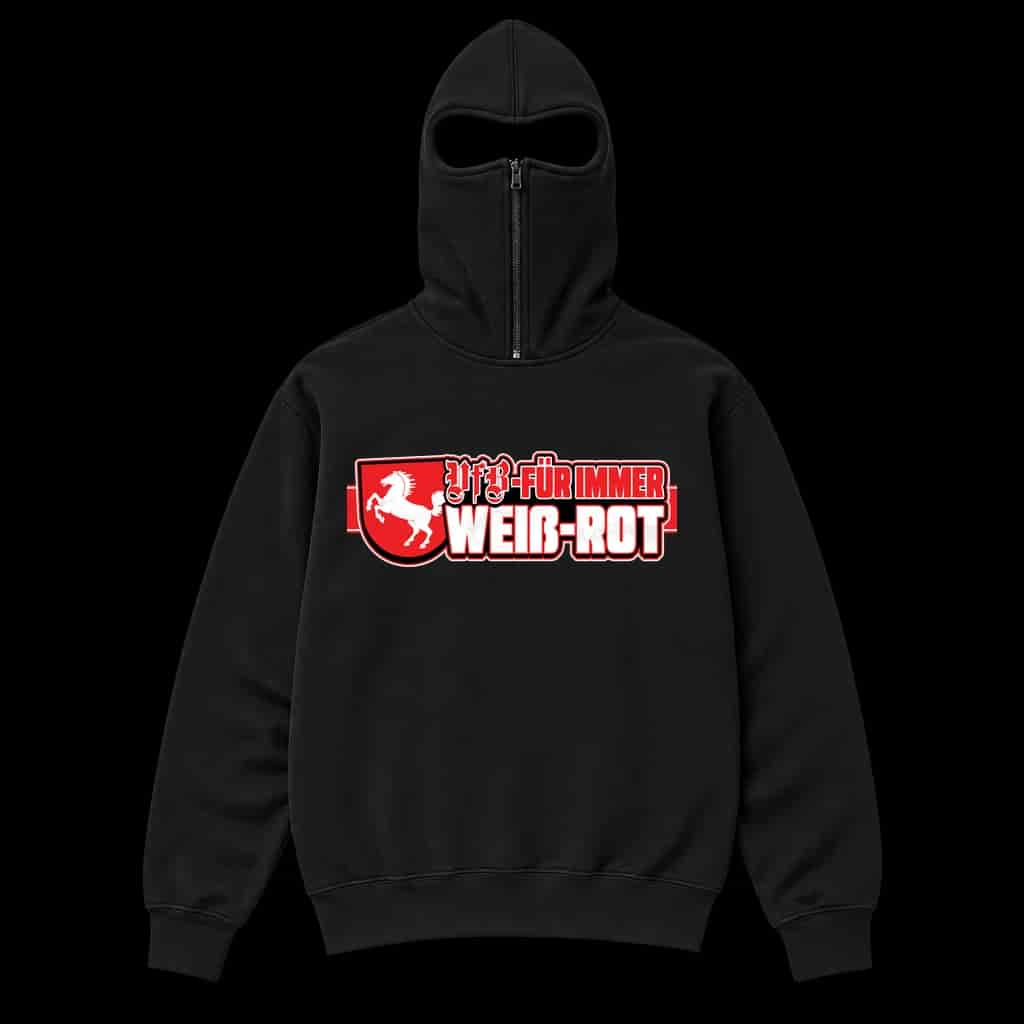 VfB – Für immer weiß-rot Ninja Kapuzenpullover