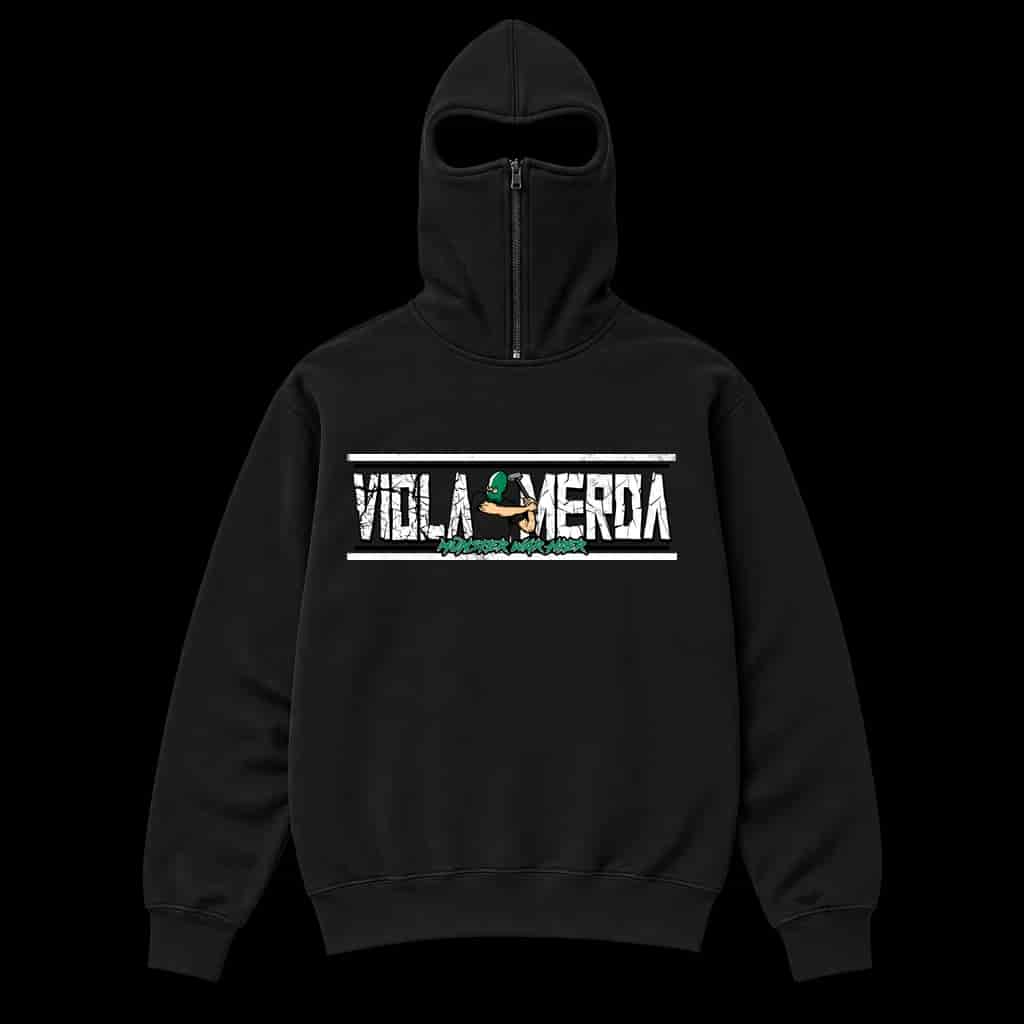 Viola merda Ninja Kapuzenpullover
