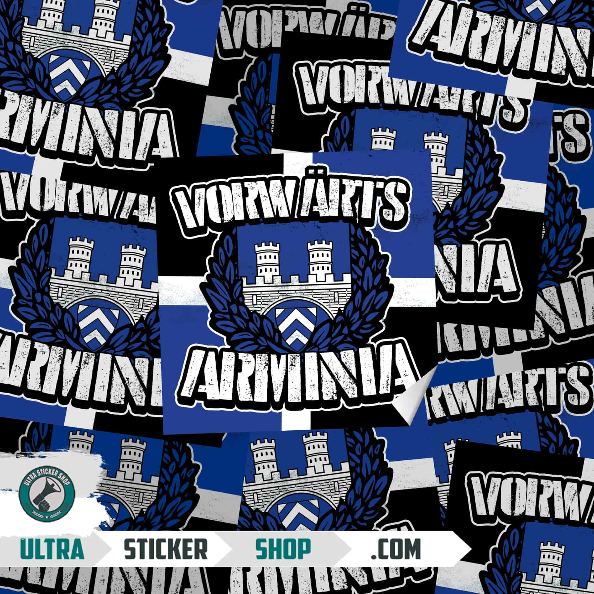 Vorwärts Arminia Aufkleber