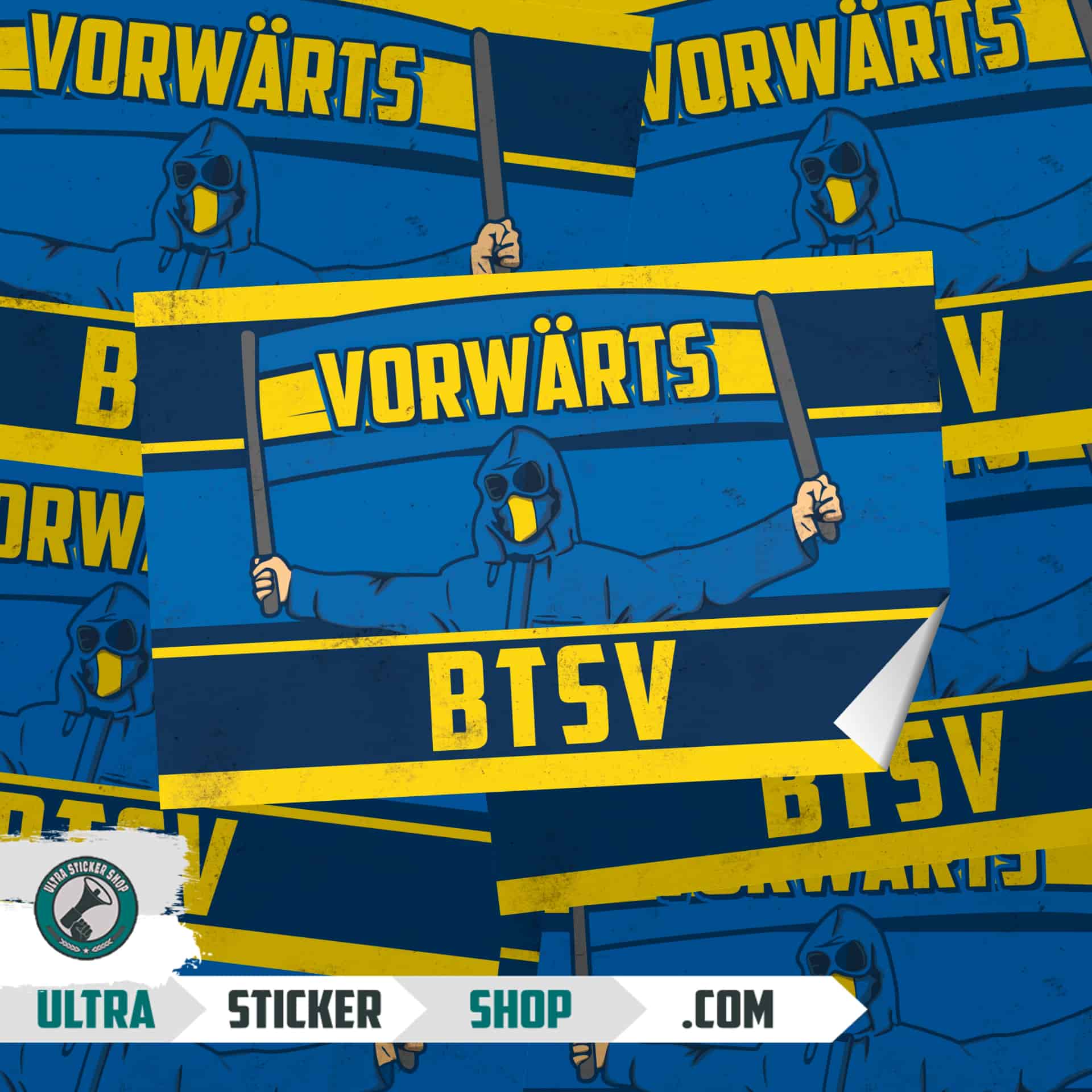 Vorwärts BTSV Aufkleber