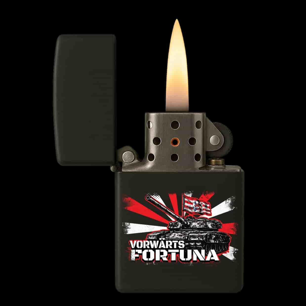 Vorwärts Fortuna Feuerzeug