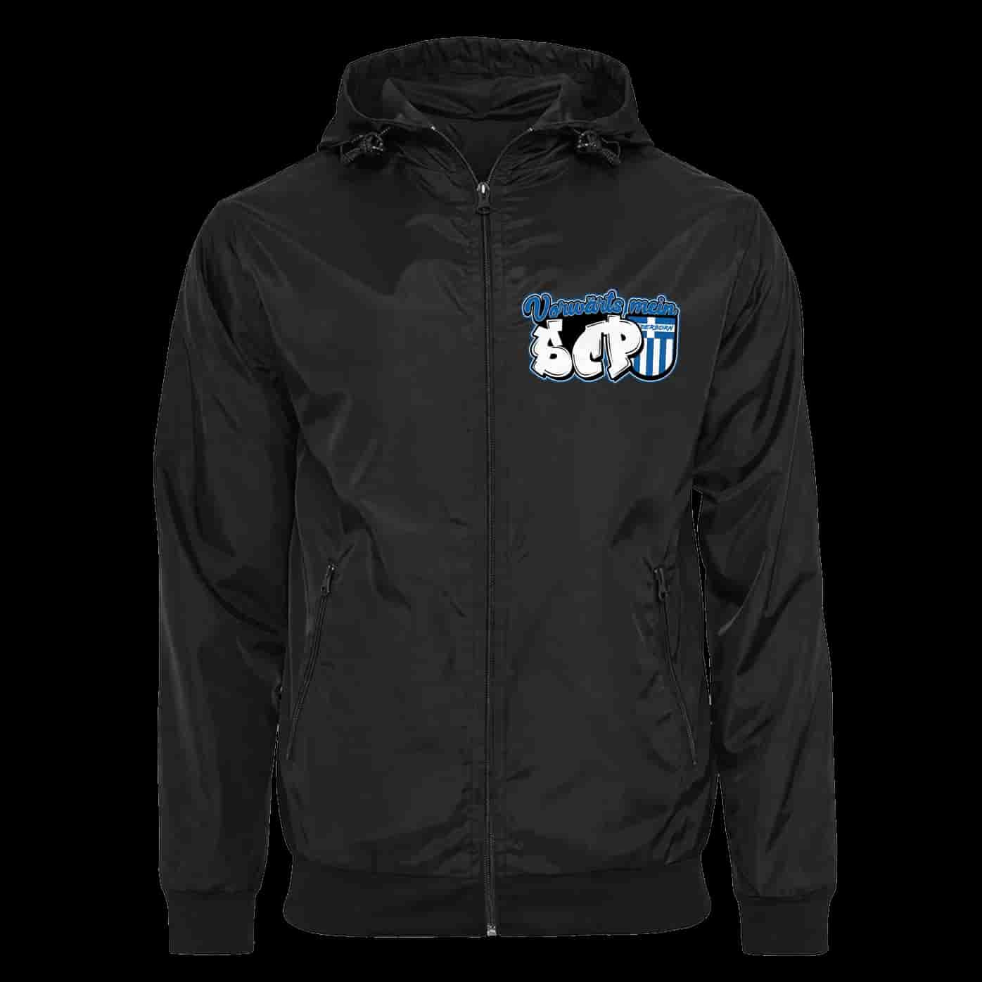 Vorwärts mein SCP Jacke mit abnehmbarer Balaclava