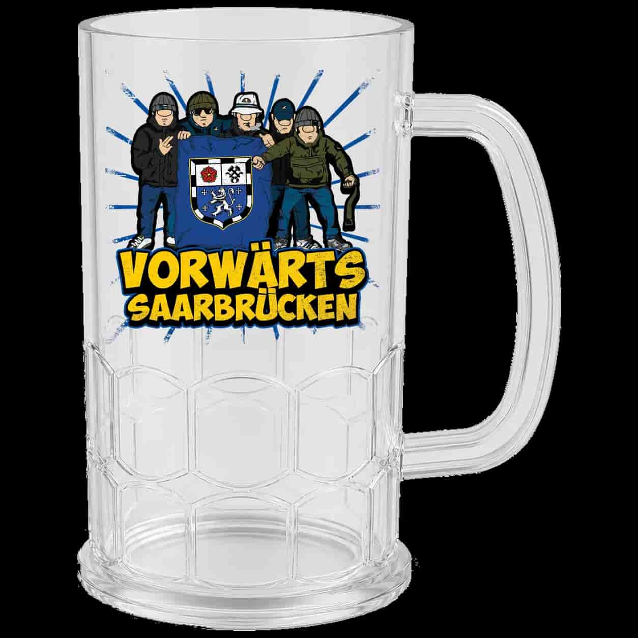 Vorwärts Saarbrücken Bierkrug