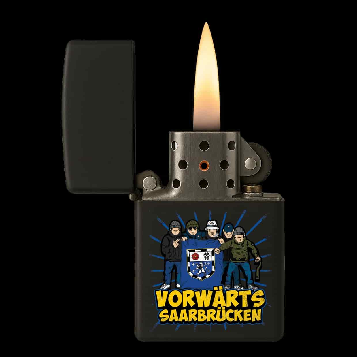 Vorwärts Saarbrücken Feuerzeug