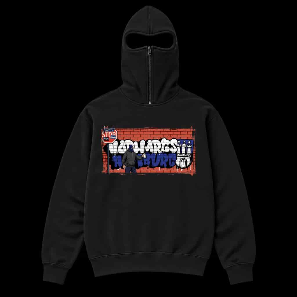 Vorwärts Hamburg Ninja Kapuzenpullover