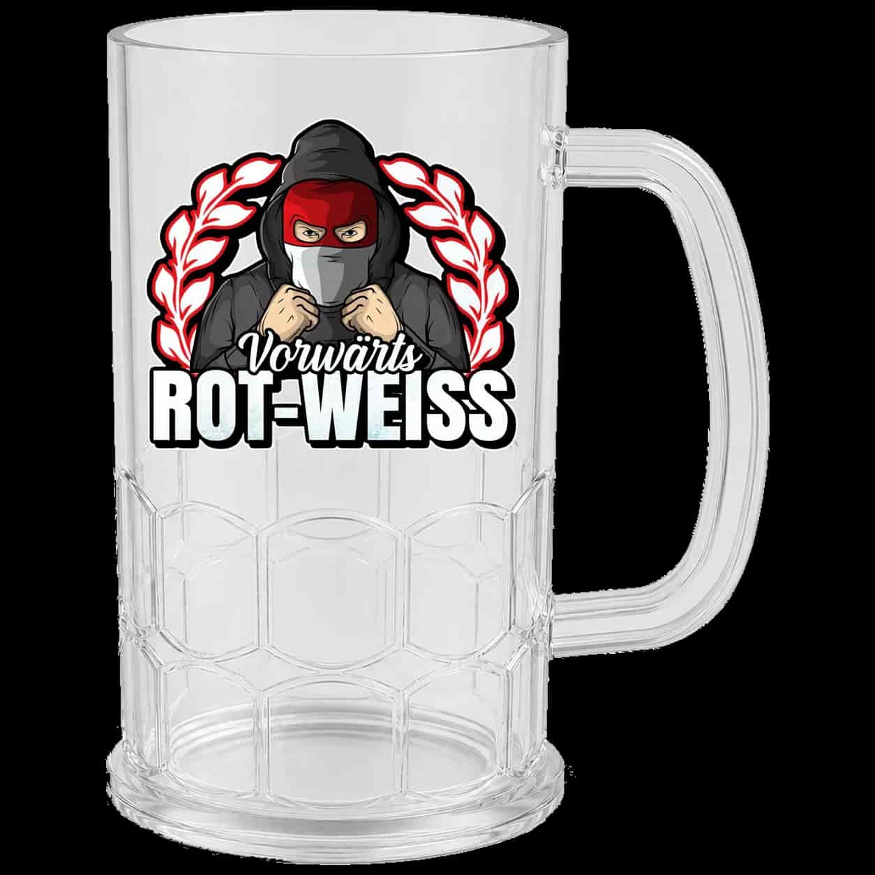 Vorwärts Rot-Weiss Bierkrug