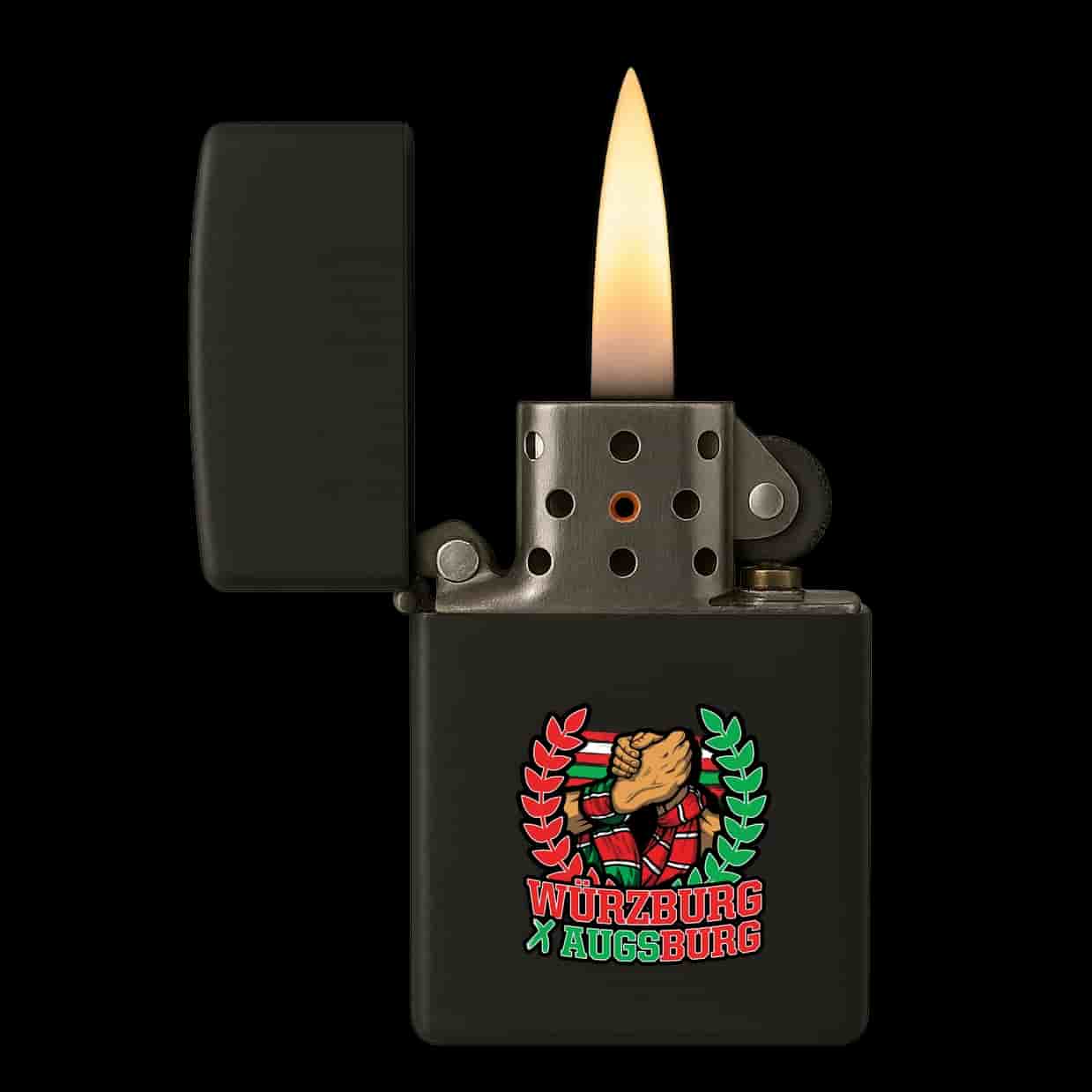 Würzburg X Augsburg Feuerzeug