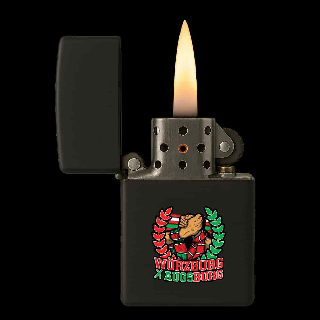 Würzburg X Augsburg Feuerzeug