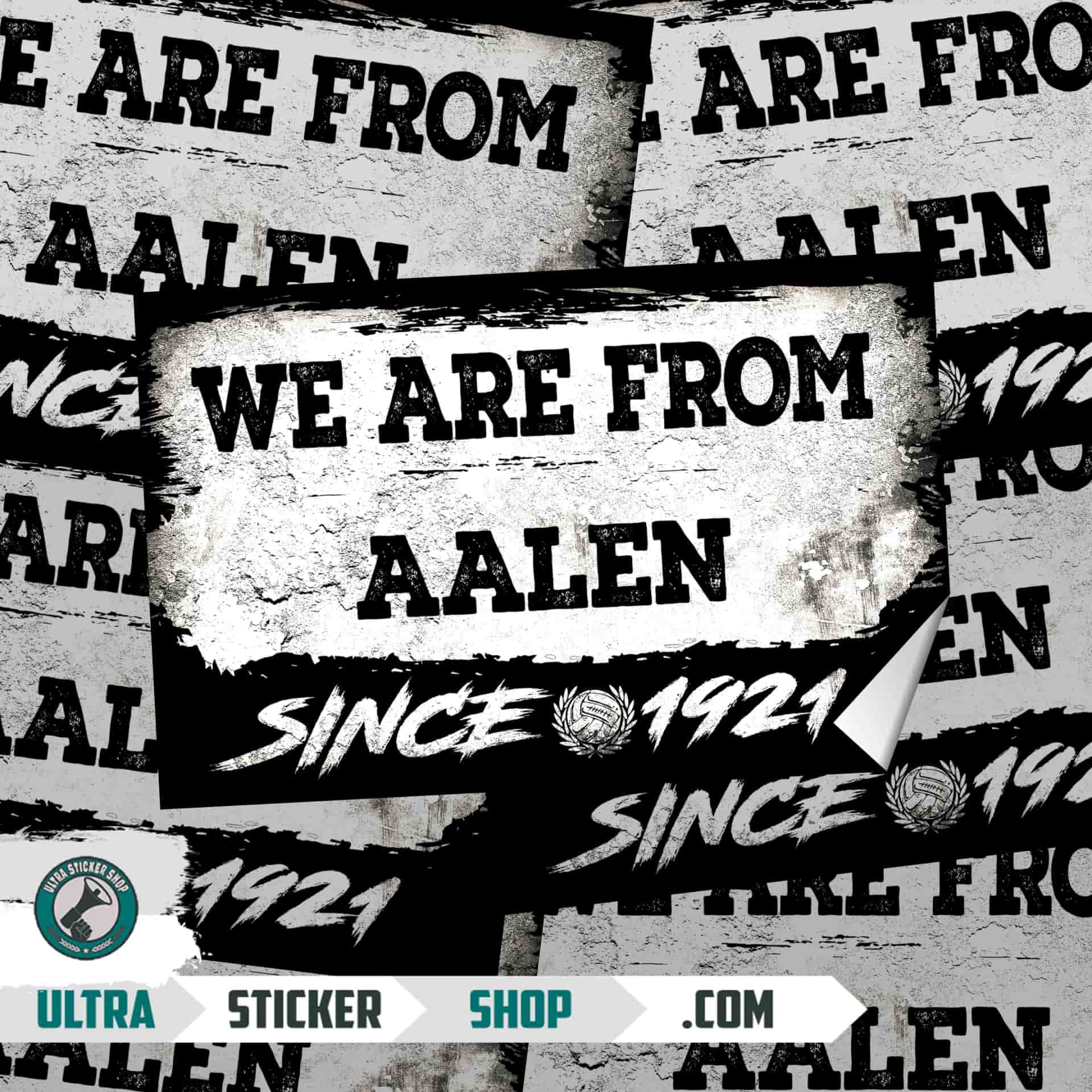 We Are From Aalen 1921 Aufkleber