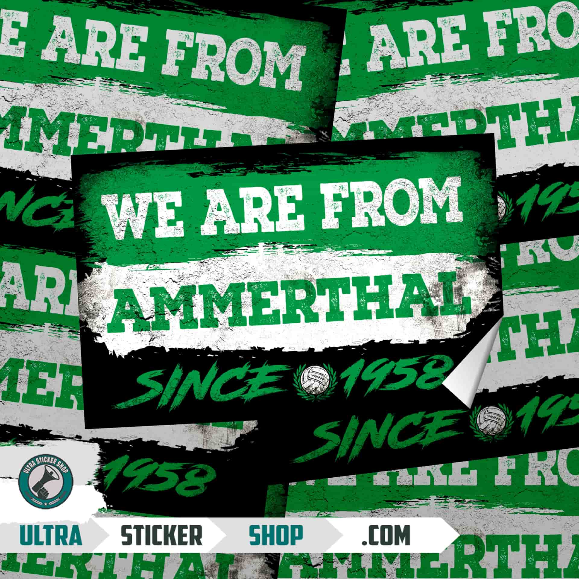 We Are From Ammerthal 1958 Aufkleber