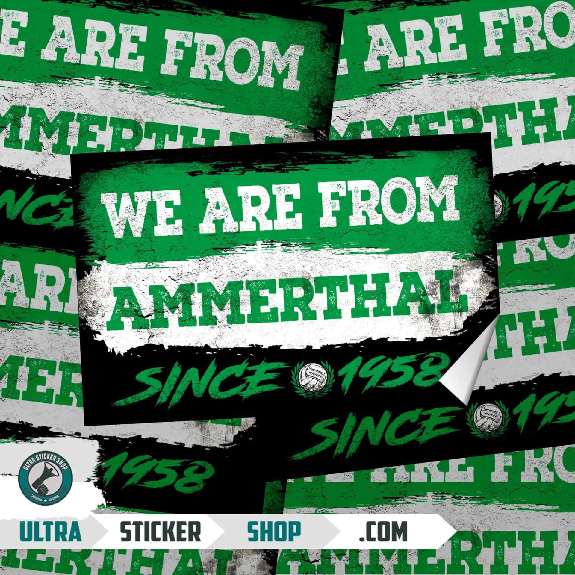 We Are From Ammerthal 1958 Aufkleber